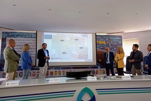 La CH del Guadalquivir y Aljarafesa construirán un nuevo depósito regulador comarcal de agua con una inversión de 10,9 M€