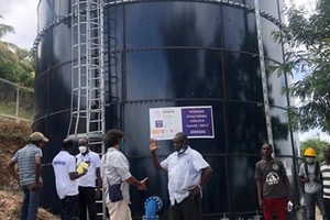 Se inician los trabajos para la rehabilitación y extensión de la red de distribución de agua de Jérémie en Haití