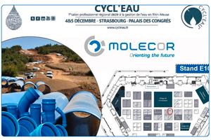 Molecor estará presente en el Salon "Cycl'eau Strasbourg 2019" el 04 y 05 diciembre en Francia