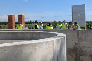 PROMEDIO avanza en la construcci&oacute;n de la depuradora de Zurbar&aacute;n, en la provincia de Badajoz, para ponerla en marcha este a&ntilde;o