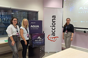 ACCIONA utiliza luz de alta intensidad para mejorar el tratamiento del agua