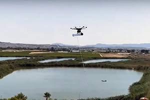 DAM y el IBEC desarrollan un dron que mejora la gesti&oacute;n de los olores en las depuradoras de aguas residuales