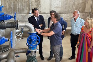 La Junta de Castilla y León construye un nuevo depósito regulador en Almazán que beneficiará a 7.500 habitantes