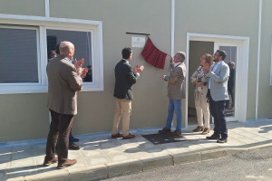 El secretario de Estado de Medio Ambiente, Hugo Mor&aacute;n, inaugura la EDAR de Montijo-Puebla de la Calzada