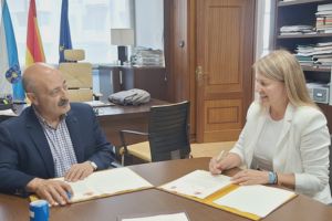 La CH del Miño-Sil y el Concello de Salceda de Casela trabajan en la mejora del saneamiento del municipio