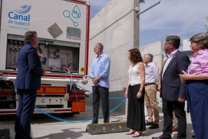 S.M. el Rey Felipe VI visita una EDAR pionera de Canal de Isabel II, baluarte de la econom&iacute;a circular en la Comunidad de Madrid
