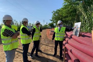Recta final de las obras de emergencia para restituir el funcionamiento de la ITAM Tordera en Cataluña