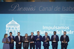 Los Premios Canal de Isabel II ensalzan la excelencia en la gesti&oacute;n y divulgaci&oacute;n del agua dentro y fuera de nuestras fronteras