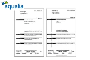 Aqualia adapta su Sistema de Gestión a las novedades de las Normas ISO 9001 y 14001