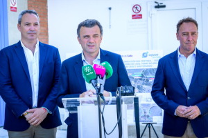 Aguas de C&aacute;diz y el CAZG presentan las obras de mejora de la conducci&oacute;n de agua potable para la ciudad de C&aacute;diz