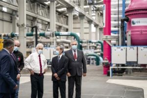 El presidente de Chile inaugura la planta desaladora más grande para consumo humano en el país construida por Inima-CVV