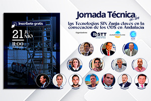 No te pierdas la Jornada Técnica sobre "Las Tecnologías SIN Zanja claves en la consecución de los ODS en Andalucía" el miércoles a las 11:00 h