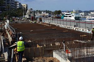 Las obras de adecuación del saneamiento de Ibiza entran en su fase final