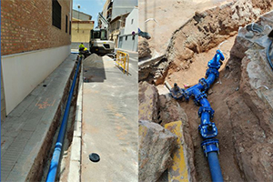PAVAGUA AMBIENTAL finaliza diversas obras de renovación de la red de abastecimiento de Alfara del Patriarca en Valencia