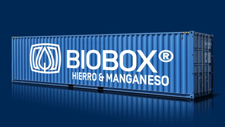 Plantas compactas de eliminación de Hierro y Manganeso en aguas potables con BIOBOX®