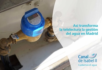 Así transforma la telelectura la gestión del agua en Madrid con Canal de Isabel II