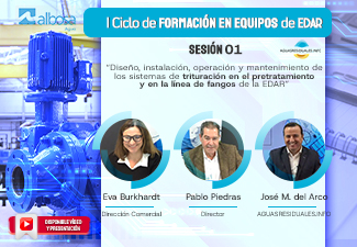 Sesi&oacute;n 01 del "I Ciclo de Formaci&oacute;n online de Equipos de EDAR&rdquo; impartido por ALBOSA
