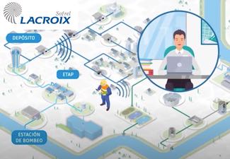 SOFREL S4W; Telegestión estación de tratamiento de aguas residuales