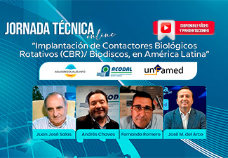Jornada T&eacute;cnica "Implantaci&oacute;n de Contactores Biol&oacute;gicos Rotativos (CBR) / Biodiscos, en Am&eacute;rica Latina"