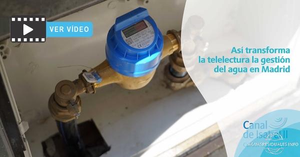 Así transforma la telelectura la gestión del agua en Madrid con Canal de Isabel II