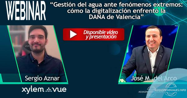 Webinar "Gesti&oacute;n del agua ante fen&oacute;menos extremos: c&oacute;mo la digitalizaci&oacute;n enfrent&oacute; la DANA de Valencia"