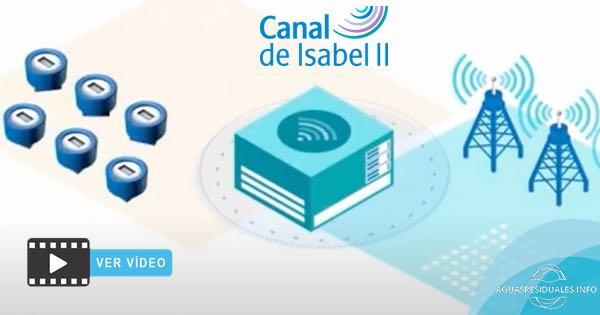 Telelectura de consumos de agua con contadores inteligentes, Canal de Isabel II