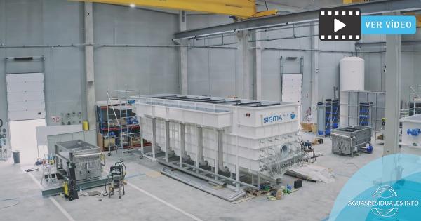 Dise&ntilde;o y fabricaci&oacute;n de sistemas de flotaci&oacute;n por aire disuelto (DAF) de SIGMADAF