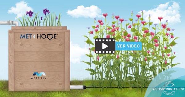Descubre cómo la tecnologia MET4Home trata de forma sostenible las las aguas residuales domésticas