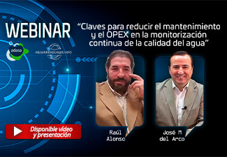Webinar "Claves para reducir el mantenimiento y el OPEX en la monitorizaci&oacute;n continua de la calidad del agua"