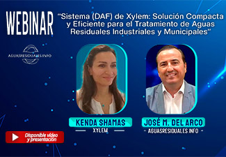 Webinar "Sistema (DAF) de Xylem: Solución Compacta y Eficiente para el Tratamiento de Aguas Residuales Industriales y Municipales"