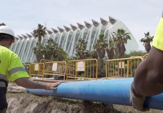 Mejora del suministro de agua con tuberías TOM y accesorios ecoFITTOM® de PVC-O en la ciudad de Valencia